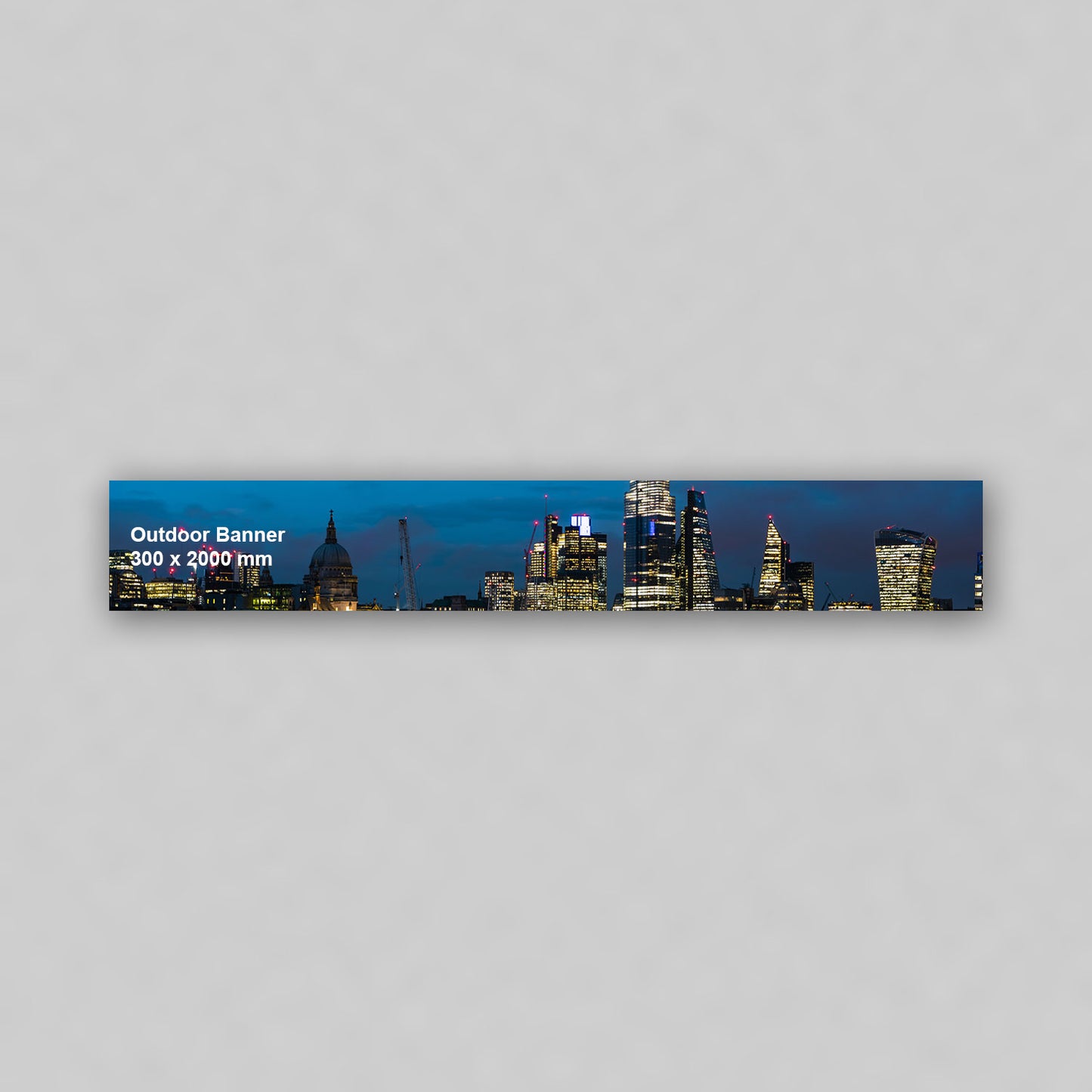 Outdoor Banner - 300 x 2000 mm - Printlyum