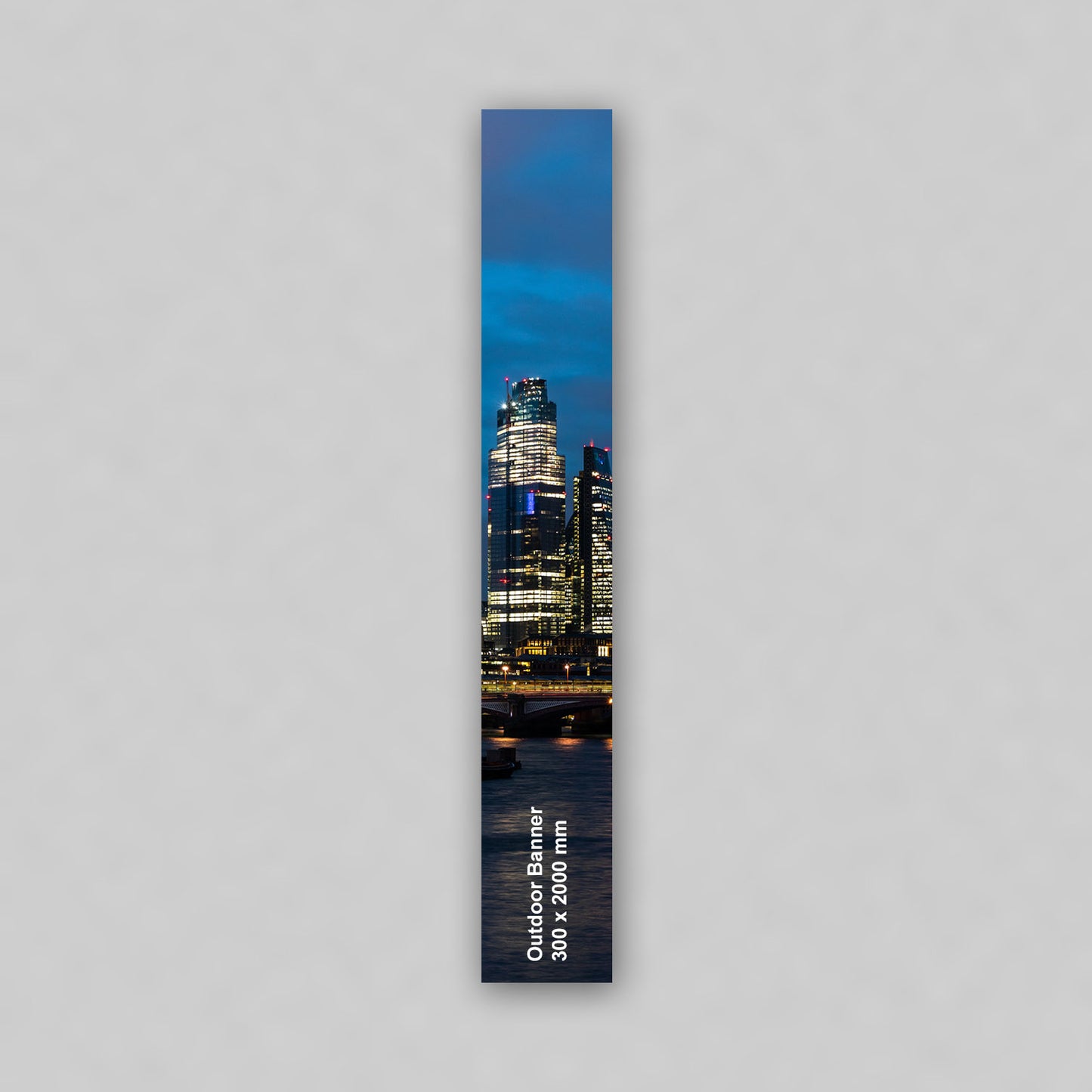 Outdoor Banner - 300 x 2000 mm - Printlyum