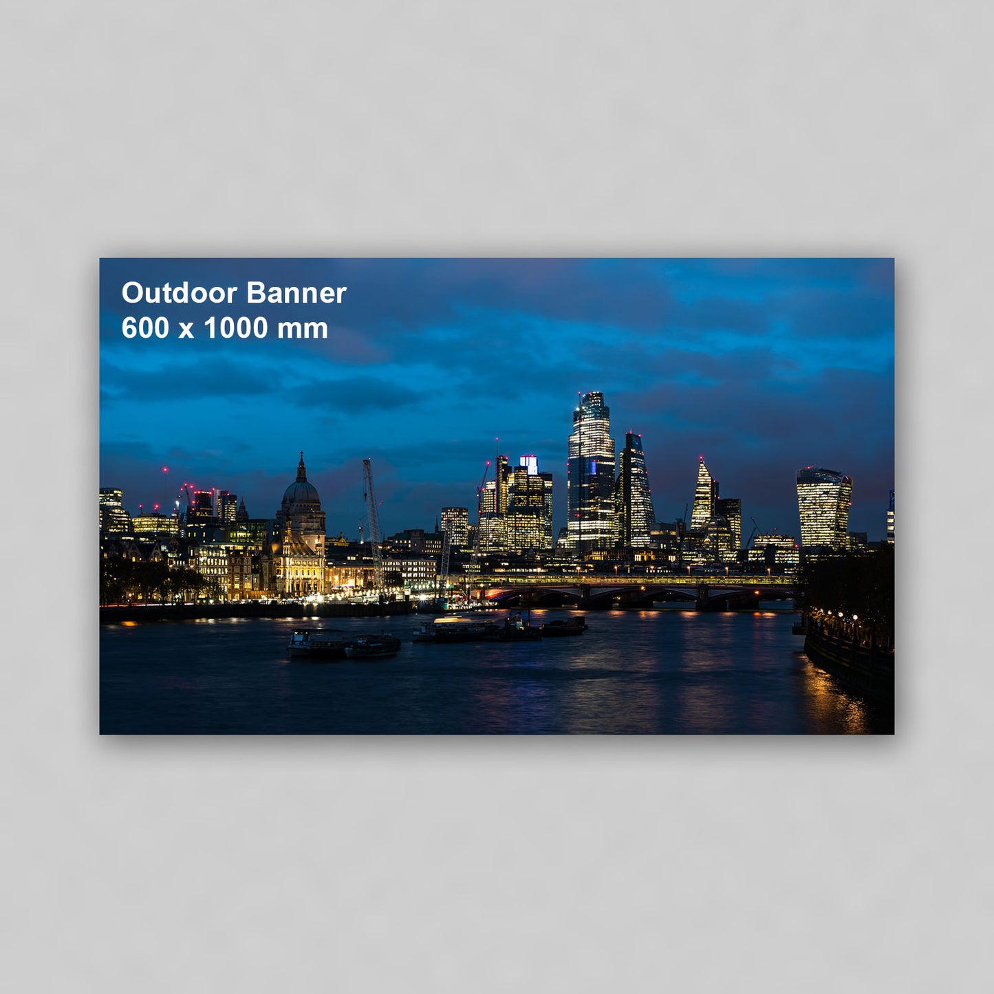 Outdoor Banner - 600 x 1000 mm - Printlyum