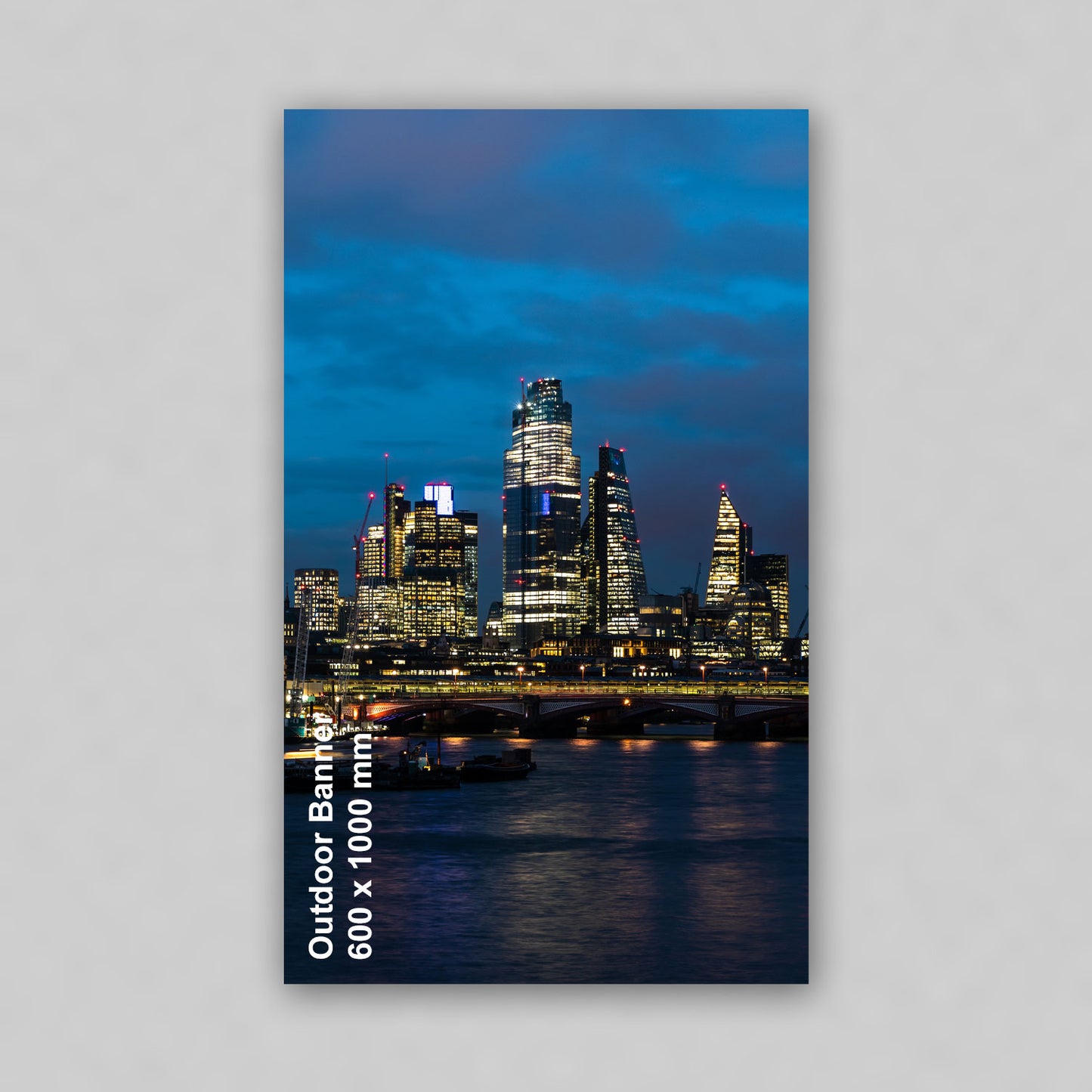 Outdoor Banner - 600 x 1000 mm - Printlyum
