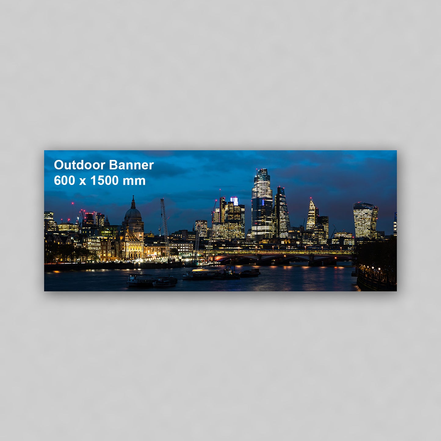 Outdoor Banner - 600 x 1500 mm - Printlyum