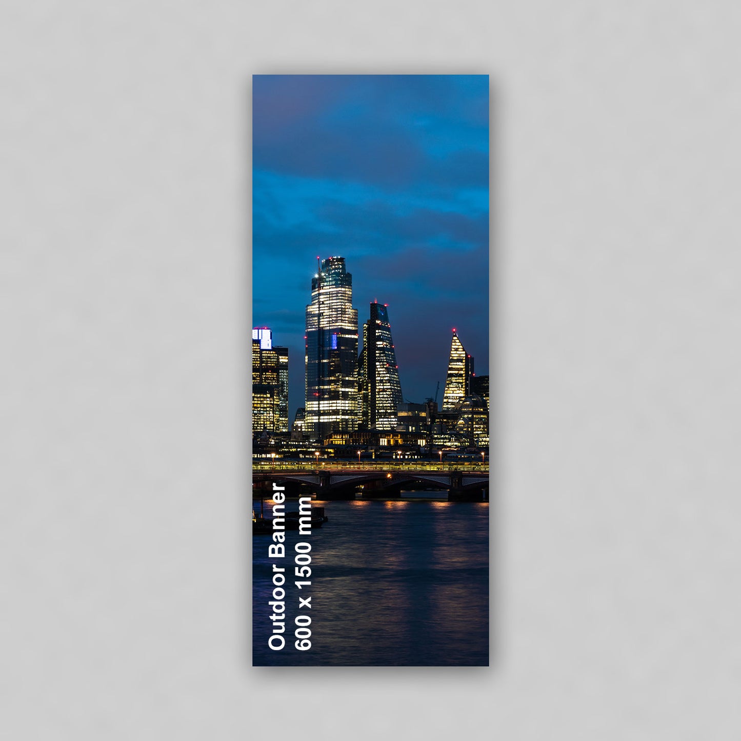 Outdoor Banner - 600 x 1500 mm - Printlyum