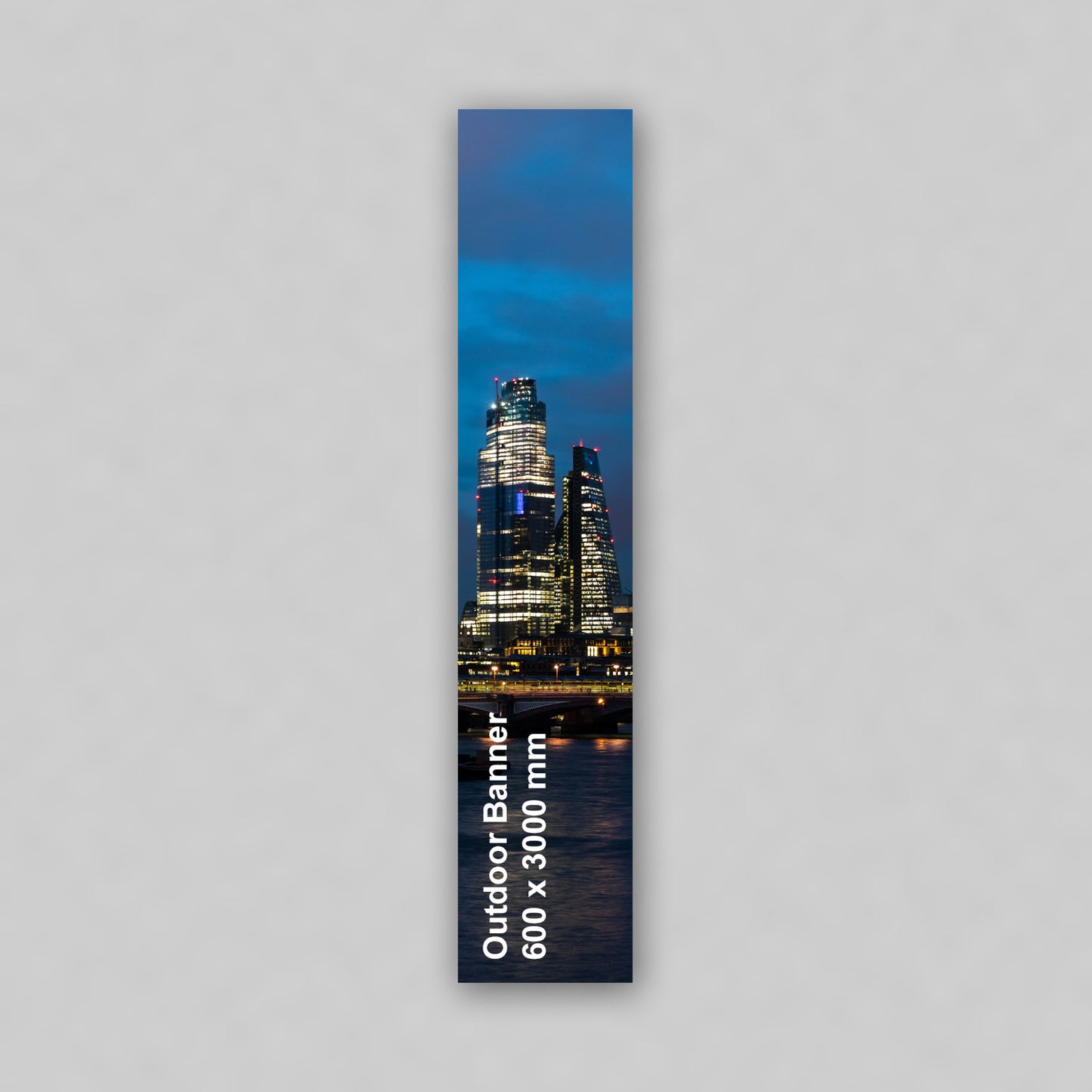Outdoor Banner - 600 x 3000 mm - Printlyum
