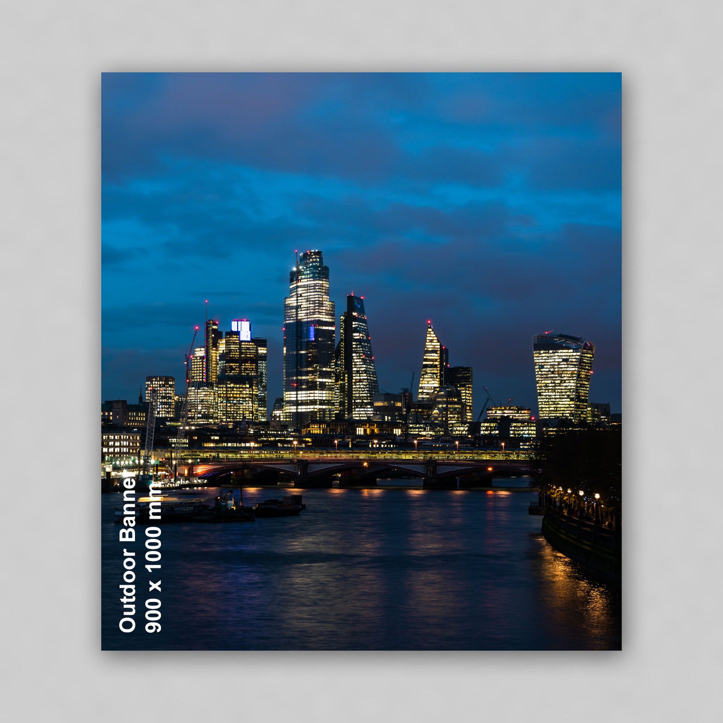 Outdoor Banner - 900 x 1000 mm - Printlyum