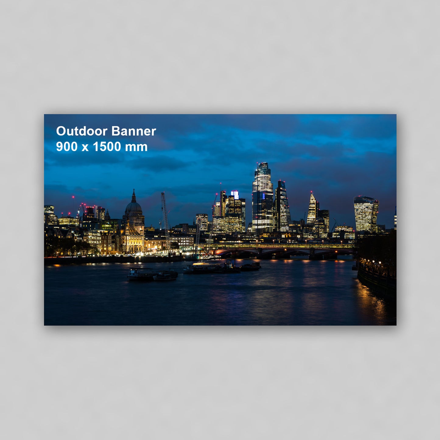 Outdoor Banner - 900 x 1500 mm - Printlyum