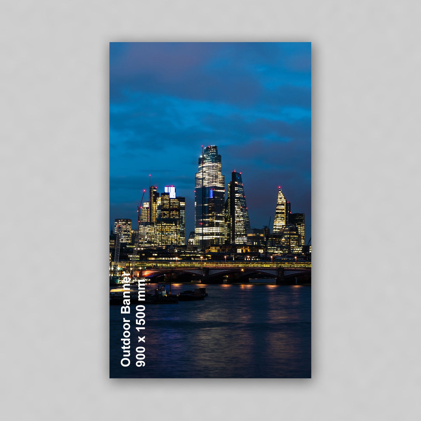 Outdoor Banner - 900 x 1500 mm - Printlyum