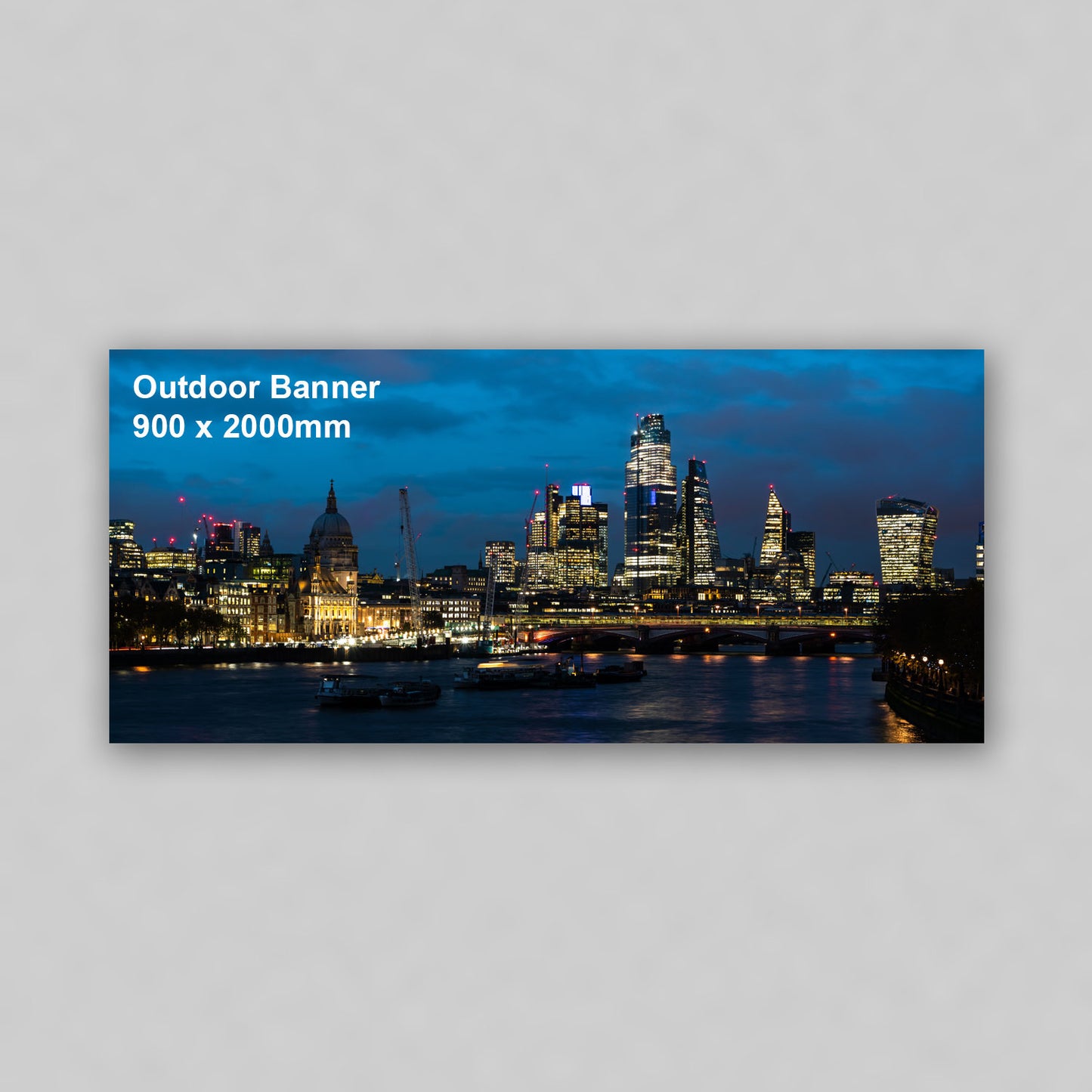 Outdoor Banner - 900 x 2000 mm - Printlyum
