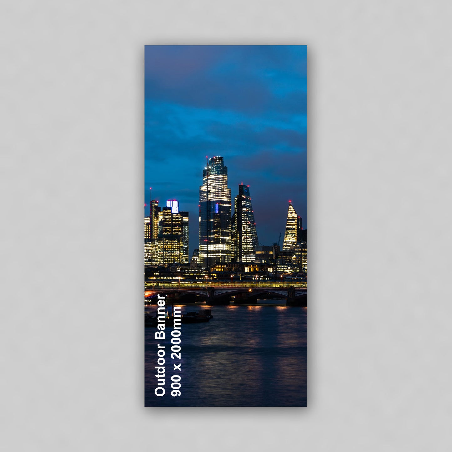 Outdoor Banner - 900 x 2000 mm - Printlyum